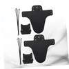 BESPORTBLE 2 Sets Bike Mudguard Set Lightweight Black Front Fork