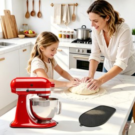 Mixer Slider Mat for KitchenAid 4.5-5 Qt Tilt Head Stand Mixer, Silicone Sliding Mat for KitchenAid Mixer, KitchenAid Mixer Slider, Waterproof & Non-Slip, Effective Move and Countertop Protection