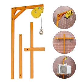 QUEMARQUE Air Conditioner Outside Installation Lifting Tool with Hanger, Special Hanger for Air Conditioning Installation, 49.2 Feet Ropes