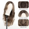 Esmee Long Wavy Pale Brown Wigs for Women Natural Synthetic