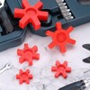 sourcing map 2pcs L090 Jaw Coupling Insert, Urethane Flexible Solid