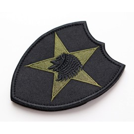 Patch US Army 2nd Infantry Division (Symbol/Crest), Velcro (Velcro/Velcro) Detachable Military Airsoft Embroidered Patch
