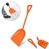Ashman Plastic Snow Shovel with Durable Multi-Purpose Snow Plastic Shovel.
