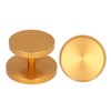 Double Head Coffee Powder Tamper Non Corrosive Aluminum Dual Sided