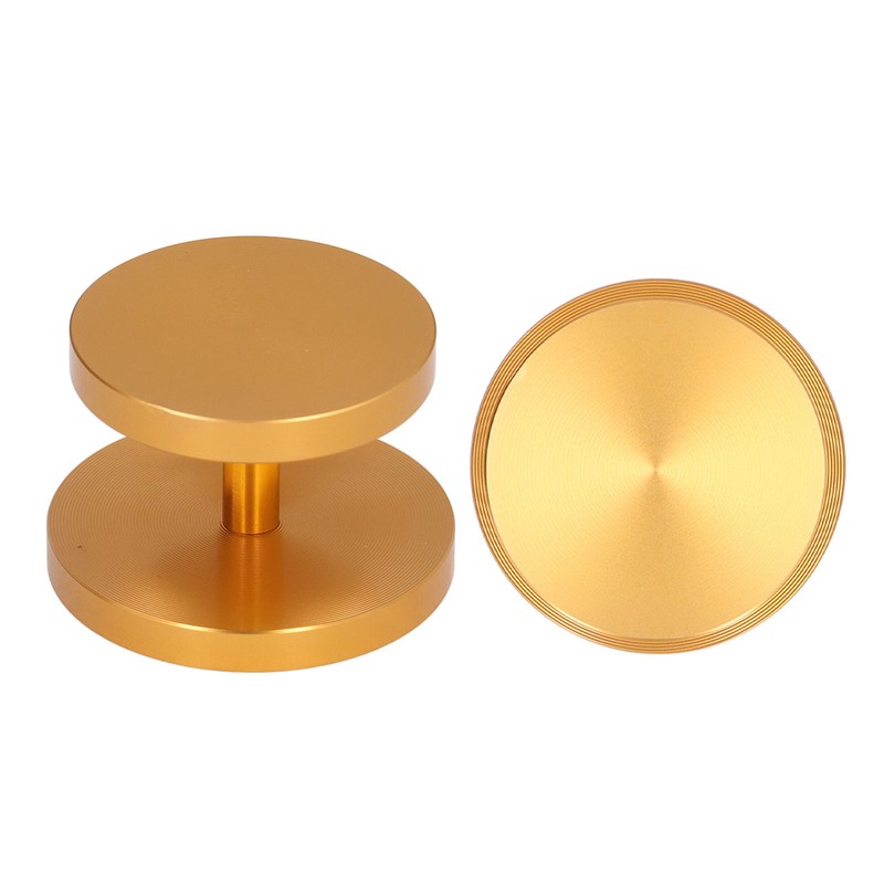 Double Head Coffee Powder Tamper Non Corrosive Aluminum Dual Sided