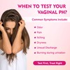 Vaginal pH Balance Test Strips, 50 Feminine pH Test Kit