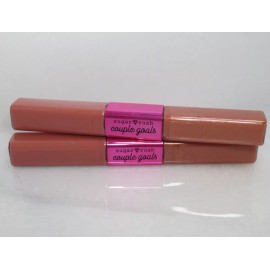 TARTE SUGAR RUSH COUPLE GOALS DOUBLE ENDED LIP GLOSS JEANS & SNEAKERS LOT OF 2