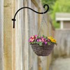 Hourleey 2 Pack Plant Hanger Outdoor, 12 Inch Heavy-Duty Hanging