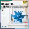 folia - Craft Set Bascetta Star, Transparent White, Finished Size