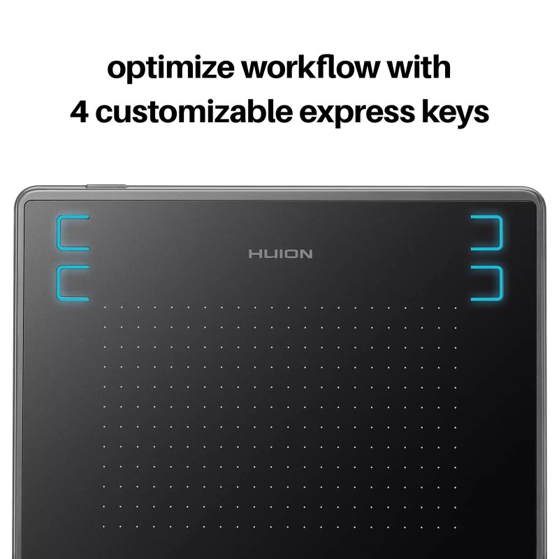HUION Inspiroy H430P OSU Graphic Drawing Tablet with Battery-Free Stylus