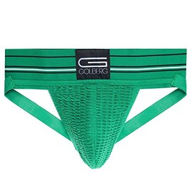 GOLBERG G Athletic Supporter - Naturally Contoured Waistband - (Envy Green, Medium / 32-38 Waist)