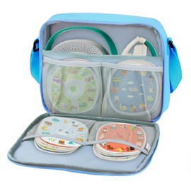 Annmore TIMIO Starter Kit Bag with Mesh Pockets for 4 Sets of 20 Discs Blue