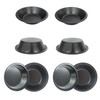 Proshopping 8 PACK Mini Pie Pans 5 Inch, Small Round