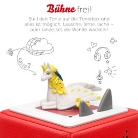 tonies Audio Figure for Toniebox, Mia and Me - The Golden Unicorn / Onchao and Paradise, Audio Play for Children from 6 Years, Playing Time Approx. 45 Minutes