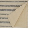 SARO LIFESTYLE Decima Collection Thin Striped Design Table Runner, 16"x72",
