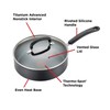 T-fal C561SC Titanium Advanced Nonstick Thermo-Spot Heat Indicator Dishwasher Safe