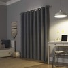 Sun Zero Duran Thermal Insulated 100% Blackout Grommet Curtain Panel,