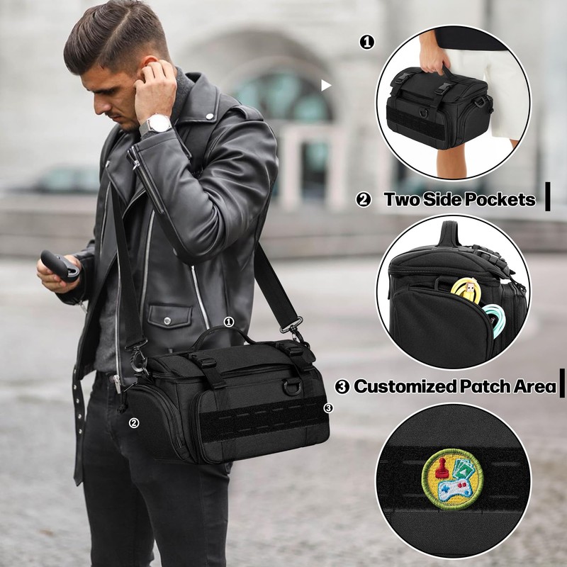 PGmoon Travel Bag Compatible with Steam Deck (OLED)/ Legion Go