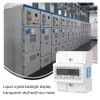 HEYOUTH Electricity Meter DIN Rail 3 Phase 4-Wire KWh Meter,