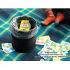 Ginsco 2 Gallons New Leakproof Car Trash Can, Compact Trash