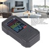 Radiation Detector Black Digital EMF Meter LED Display Handheld RF