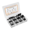 150Pcs Nylon Spacers Assortment Round Plastic for Screws Hardware Standoff