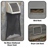 3Pcs Dryer Vent Lint Catcher Bag Lint Dust Traps Dryer