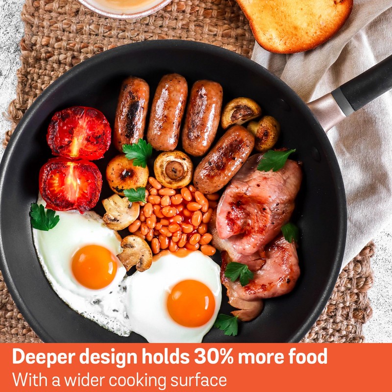 Meyer Accent Series Hard Anodized Nonstick Frying Pan/Skillet, 11"