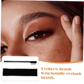 Mikinona 5 Sets Eyelash Comb Brow Spoolie Brush Eyelash Separator Brush Tool Practical Makeup Brush Makeup Eyebrow Brush Lash Tools for Eyelash Extensions Eyelash Spoolie Steel Needle Black