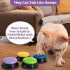 4 Pieces Dog Communication Button Registration Button for Dogs Training