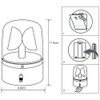 3inch LED Strobe Light LED Beacon Flashing Light Party 360°