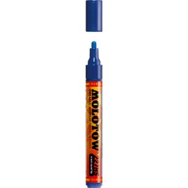 Molotow ONE4ALL Acrylic Paint Marker, 4mm, True Blue, 1 Each (227.206)