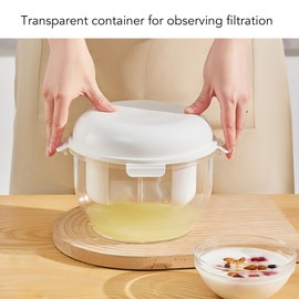 Yogurt Whey Separator, Fine Mesh Yogurt Maker Filter Visible for Kitchen