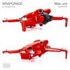 WRAPGRADE Skin Stickers Compatible with DJI Mini 4 Pro |