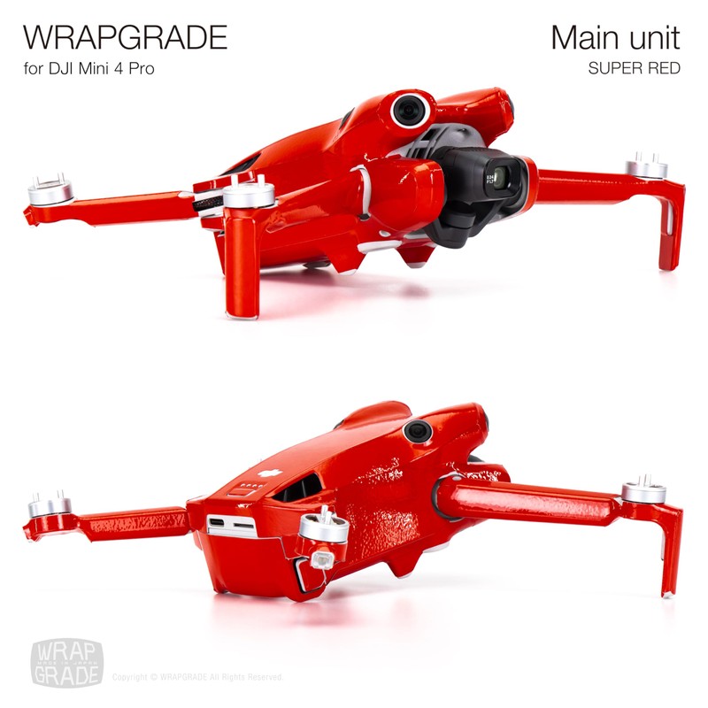 WRAPGRADE Skin Stickers Compatible with DJI Mini 4 Pro |