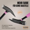 PICARD Roofing Hammer Pink Edition, No. 626M 760 g Smooth,
