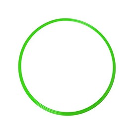 Cawila Set of 10 coordination rings, various sizes and colours (diameter 50 cm, green)