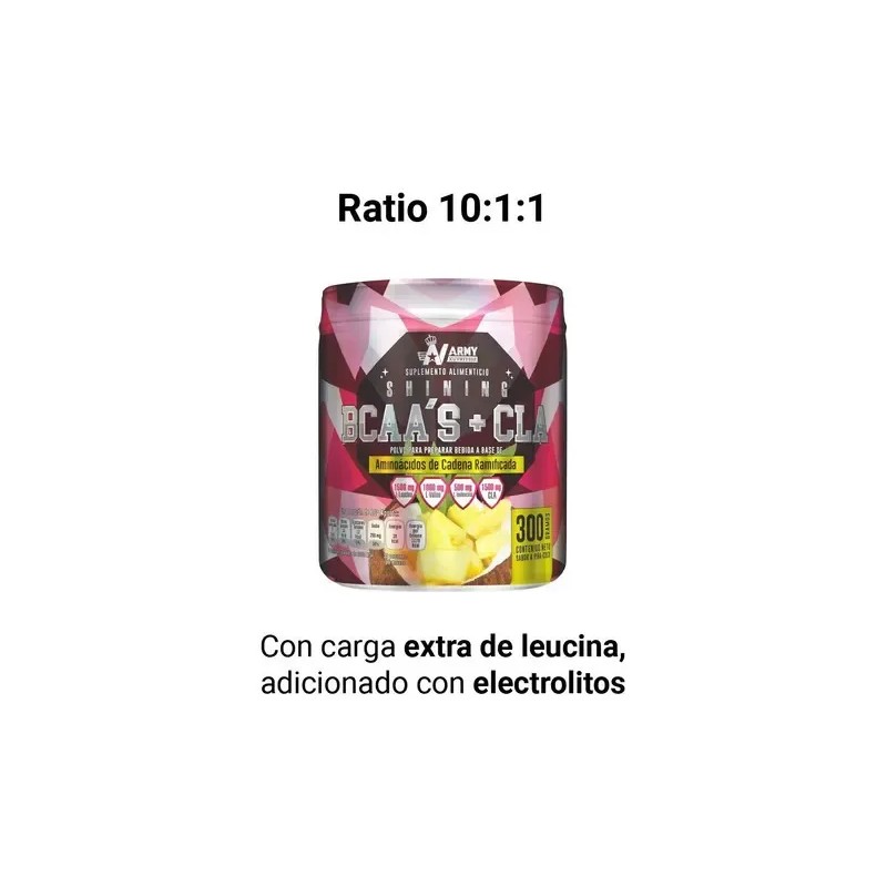 Shining Aminoácidos Bcaas + Cla Ratio 10:1:1 30 Serv 2