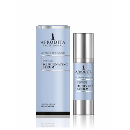 Afrodita Professional Perfect Code Peptide Rejuvenation Serum, Intensive Moisturising Anti-Ageing Face Serum with Bioactive Peptides & PatchH2O, Firming Care Against Wrinkles, 30 ml