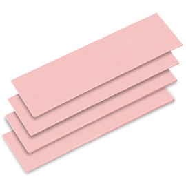 4 Pack 120x20mm 15W Thermal Pads GPU 1mm 1.5mm NVME CPU SSD M.2 SSD 2280 SSD Thermal Pad for Laptop Heatsink CPU GPU SSD IC LED Cooler (2X 1mm, 2x1.5mm)