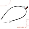 A-Premium Rear Driver Side Parking Brake Cable Assembly Compatible with