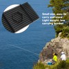 Bait Rolling Plate ABS Plastic Black Portable Lightweigh Fishing Bait