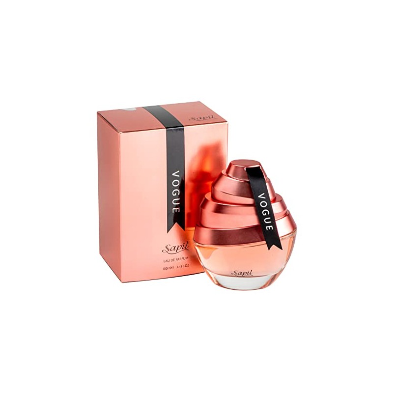 Sapil Vogue Eau de Parfum for Women – Long-Lasting Amber