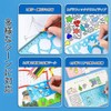ZJYCLY スピログラフ 定規 7点セット 円定規 分度器 三角定規 小学生向け 子供 お絵描きセット