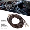 5m Car RCA Cable 2 Male to 2 Male Silicone