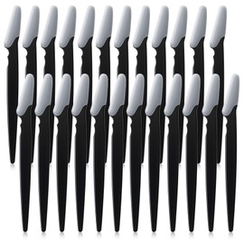 24 Pcs Eyebrow Razor & Face Shaver Set - Premium Dermaplaning Tool for Women & Men | Multipurpose Facial Hair Removal | Exfoliating Eyebrow Razor with Safety Cover (Black)