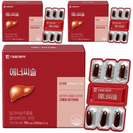 Enerthistle Milk Thistle, 60 tablets, 3 pieces / 에너씨슬 밀크시슬, 60정, 3개