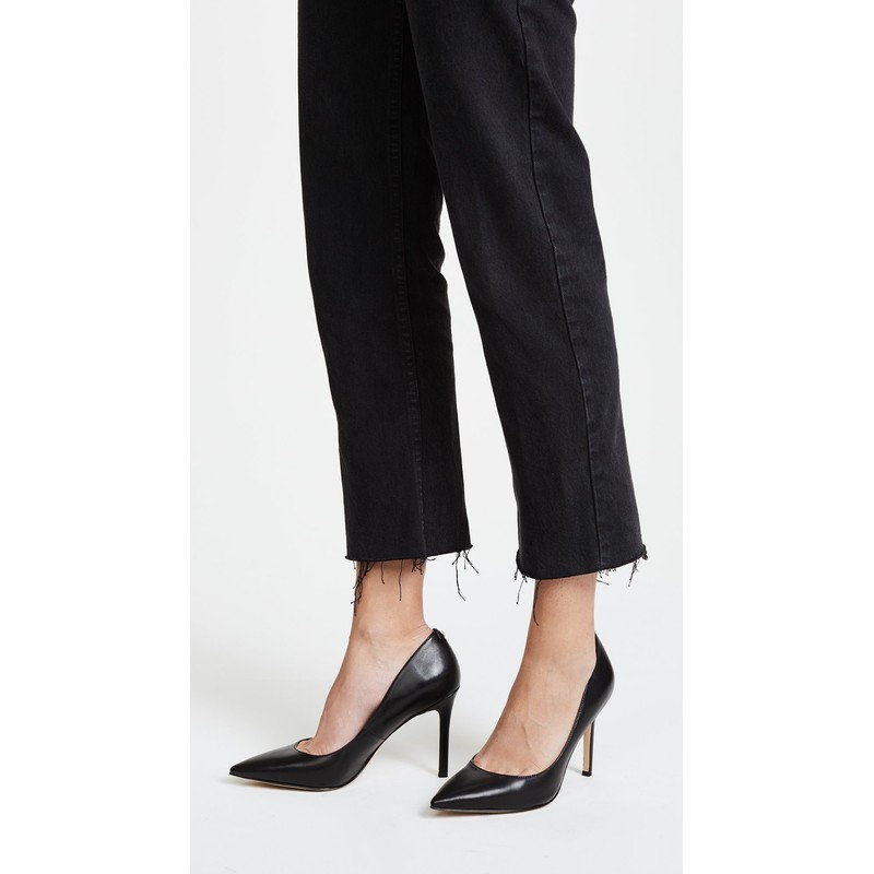 Sam Edelman Women's Hazel Pumps, Black, 7.5 Medium US