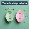 Rodillo Quita Pelusa Pelo Mascota Goma Reutilizable Pack 4pz