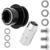3 Hole Steering Wheel Quick Release Hub Adapter 360° Steering